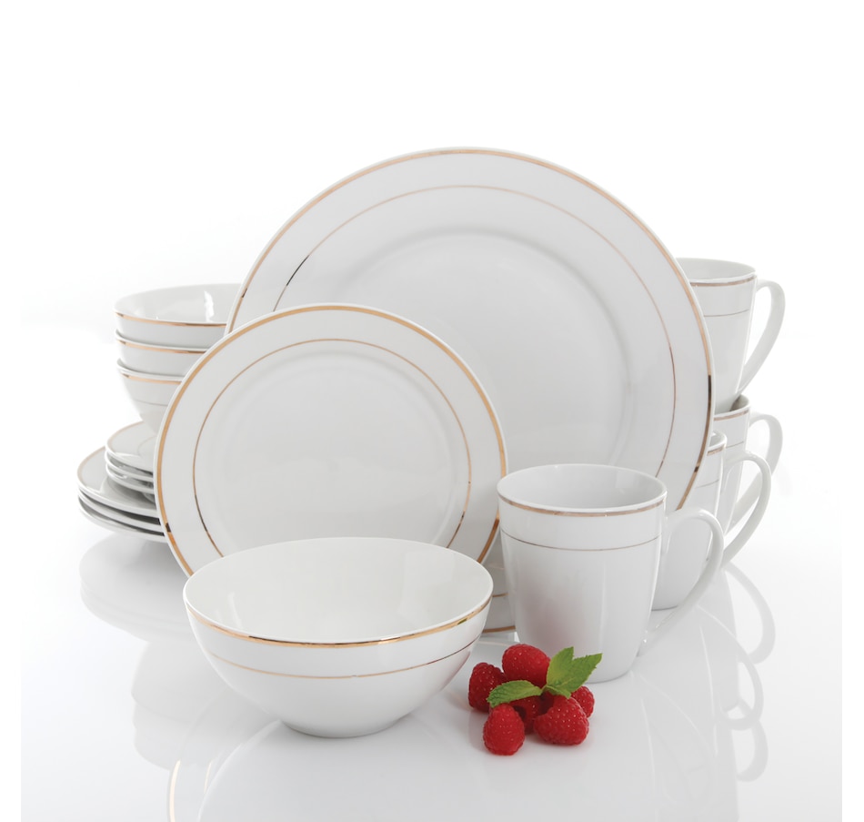 Image 715191.jpg, Product 715-191 / Price $49.99, Gibson Home Palladine 16-Piece Dinnerware Set from Gibson Dinnerware on TSC.ca's Kitchen department