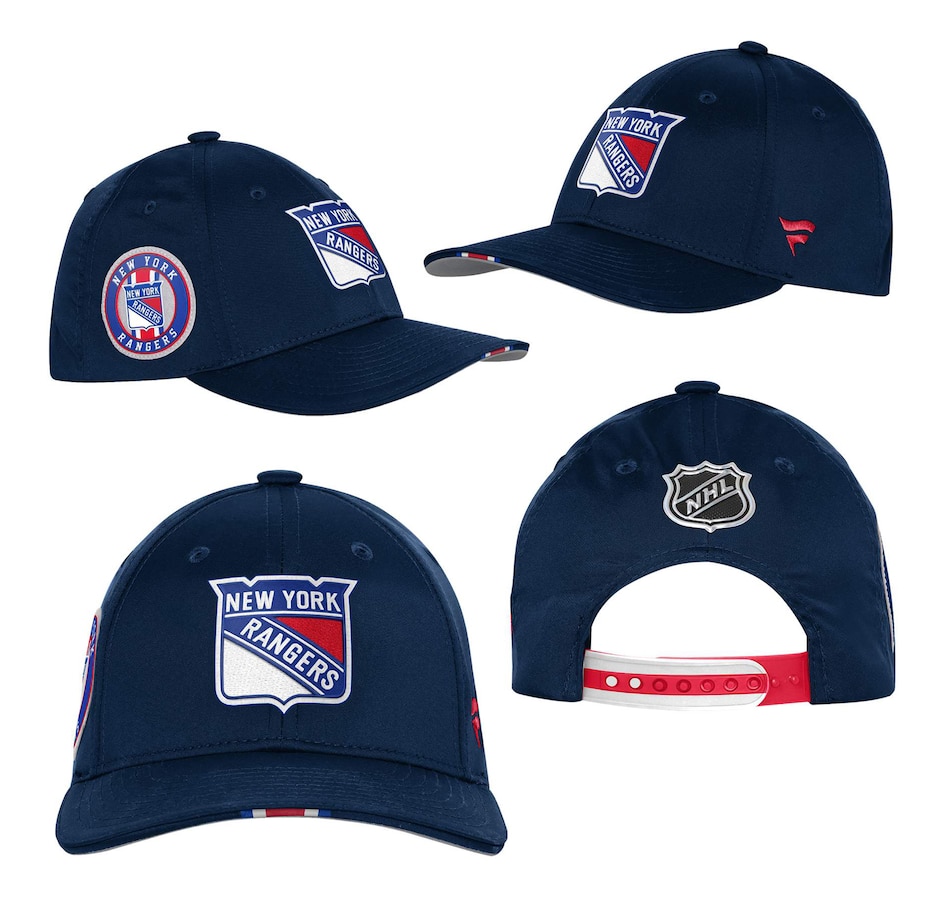 Image 715482_ALTMORE4.jpg, Product 715-482 / Price $45.99, Outerstuff Youth New York Rangers NHL Draft Podium Adjustable Hat from Outerstuff on TSC.ca's Sports department