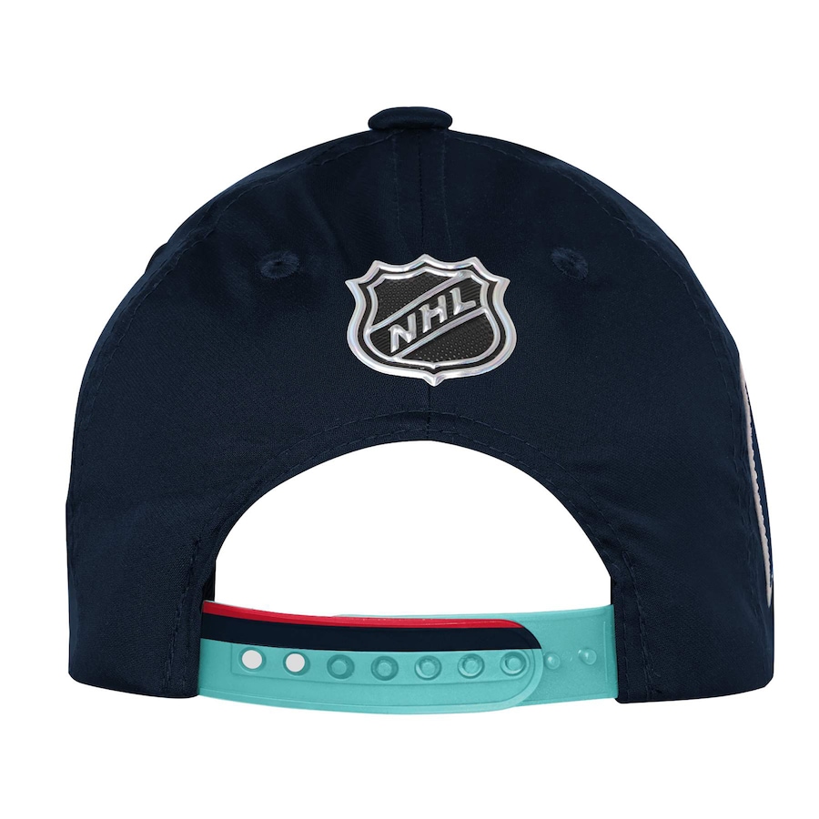 Image 715485_ALTMORE1.jpg, Product 715-485 / Price $45.99, Outerstuff Youth Seattle Kraken NHL Draft Podium Adjustable Hat from Outerstuff on TSC.ca's Sports department
