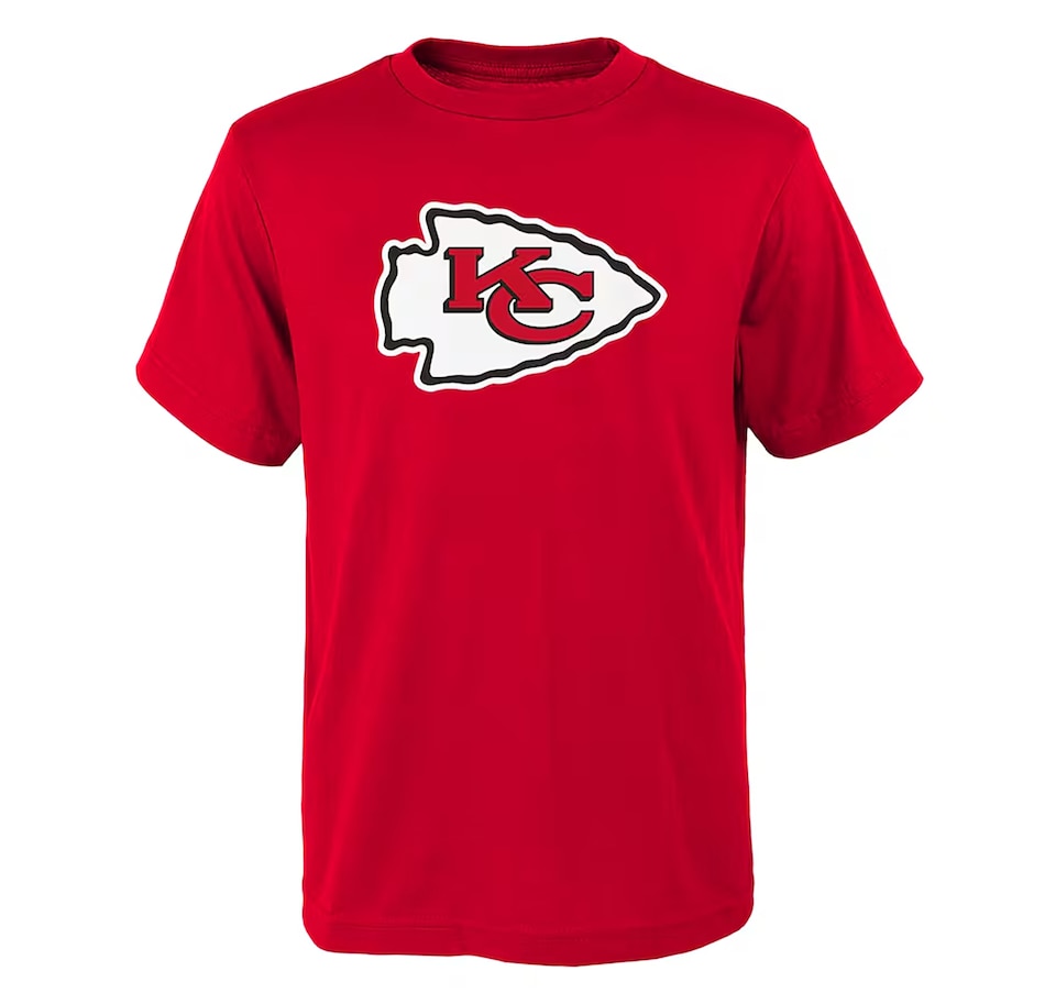 Image 715495.jpg, Product 715-495 / Price $39.99, Outerstuff Youth Kansas City Chiefs NFL Primary Logo Short Sleeve Tee from Outerstuff on TSC.ca's Sports department