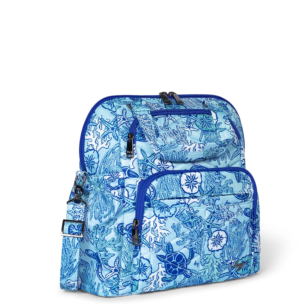 Lug Canter Heathered Blue Backpack sale Bag