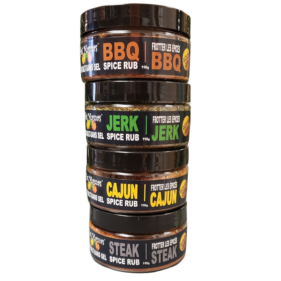 Image 715586.jpg, Product 715-586 / Price $39.96, Hot Mamas No Salt Spice Rub Set from Hot Mama’s Foods on TSC.ca's Kitchen department