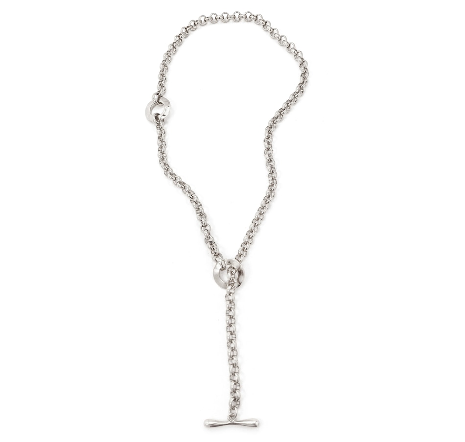 Image 715680_SIL.jpg, Product 715-680 / Price $225.00, BIKO Axel Convertible Lariat from Biko on TSC.ca's Jewellery department