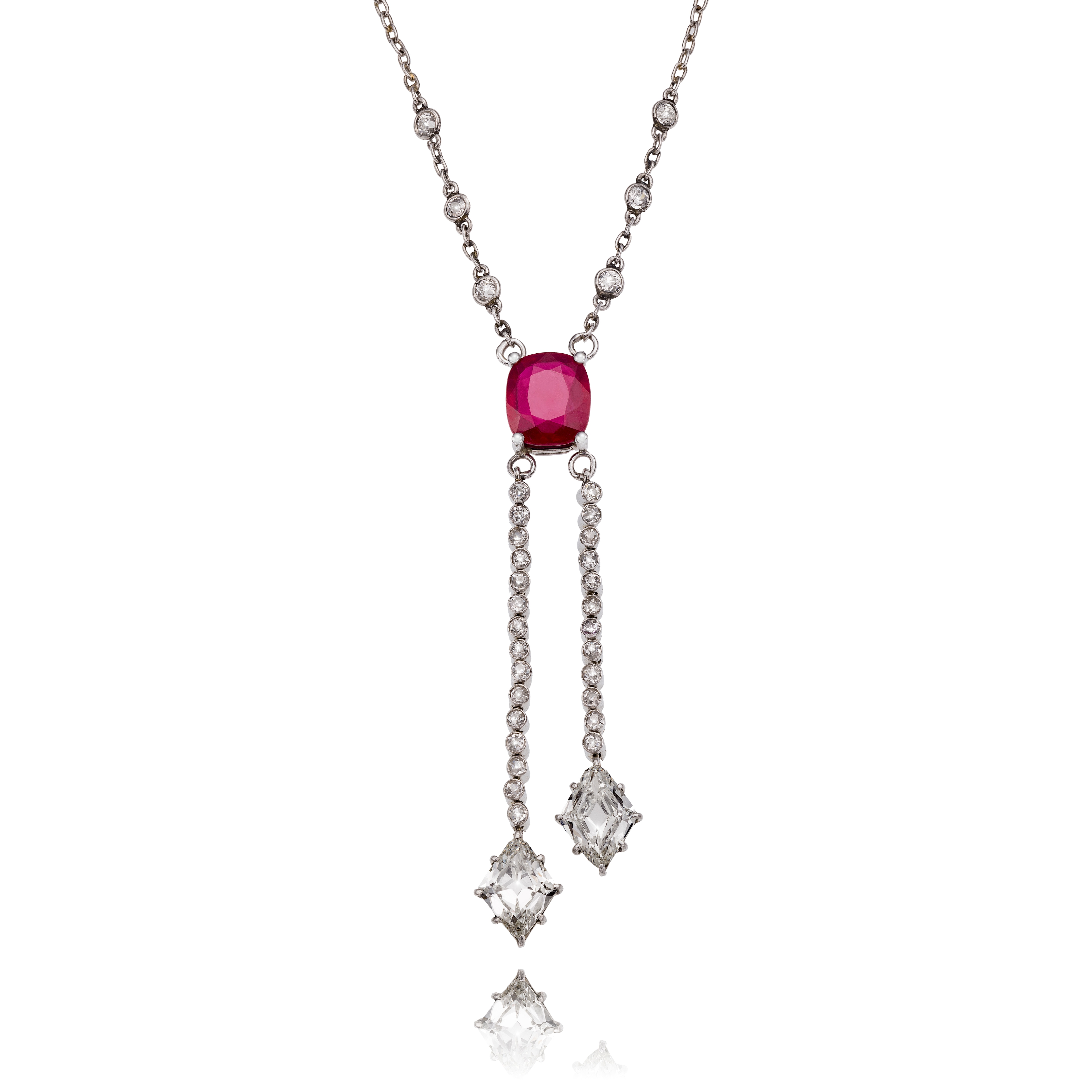 platinum lariat necklace