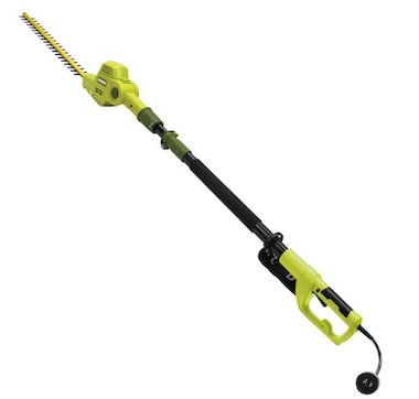 Sun Joe 21" 4-Amp Multi-Angle Telescoping Pole Hedge Trimmer