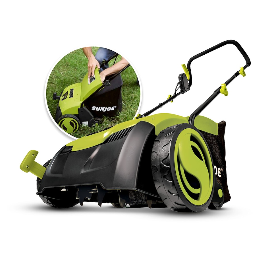 Image 716316_ALTMORE1.jpg, Product 716-316 / Price $314.99, Sun Joe 13" 12-Amp Electric Scarifier and Lawn Dethatcher with Collection Bag from Snow Joe & Sun Joe on TSC.ca's Home & Garden department