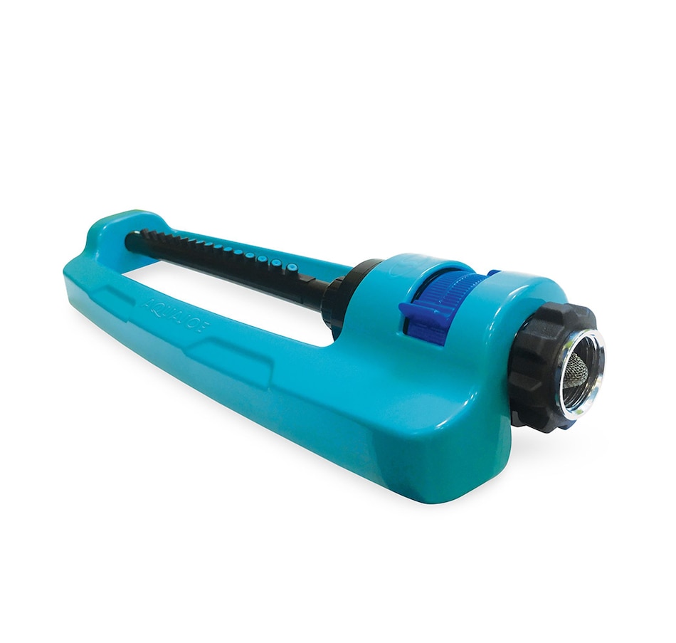 Image 716322.jpg, Product 716-322 / Price $47.99, Aqua Joe Indestructible Metal Base Oscillating Sprinkler with Adjustable Spray from Snow Joe & Sun Joe on TSC.ca's Home & Garden department
