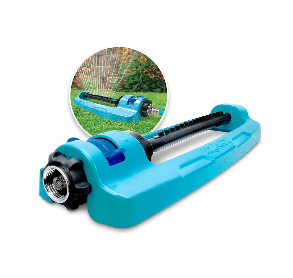 Image 716322_ALTMORE1.jpg, Product 716-322 / Price $47.99, Aqua Joe Indestructible Metal Base Oscillating Sprinkler with Adjustable Spray from Snow Joe & Sun Joe on TSC.ca's Home & Garden department
