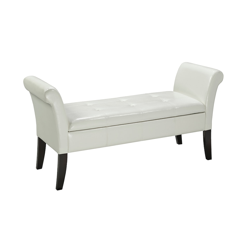 Image 716393_WHT.jpg, Product 716-393 / Price $378.00, Brassex Storage Bench from Brassex on TSC.ca's Home & Garden department