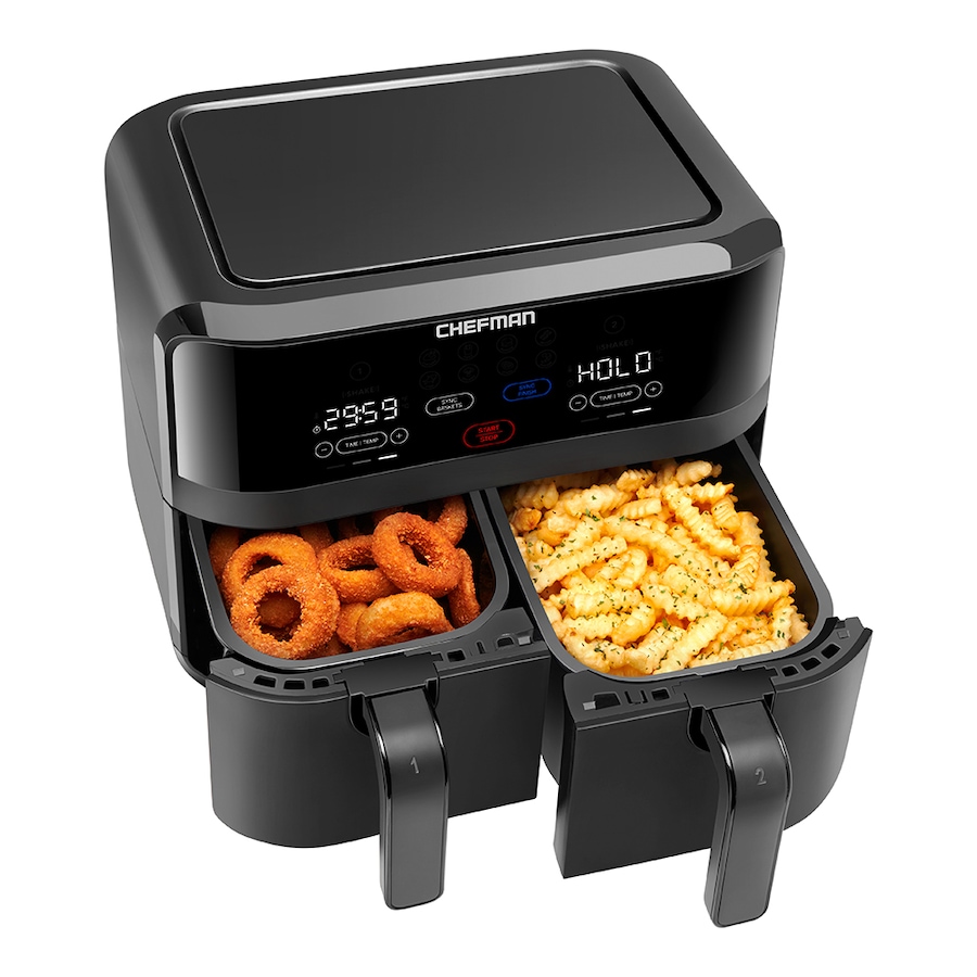 Image 716404_ALTMORE1.jpg, Product 716-404 / Price $239.99, Chefman TurboFry Touch Dual Basket Air Fryer 8.5L from Chefman on TSC.ca's Kitchen department