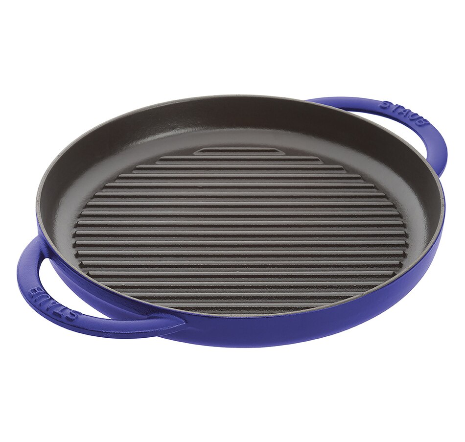 Image 716444.jpg, Product 716-444 / Price $219.99, Staub 26-cm Cast-Iron Round Pure Grill Pan from Staub on TSC.ca's Kitchen department