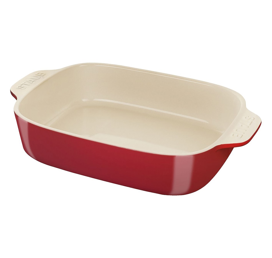 Kitchen Cookware Ovenware Staub Ceramic Rectangular Oven Dish (1.
