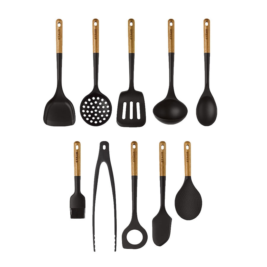 Image 716486.jpg, Product 716-486 / Price $199.99, Staub 10-Piece Silicone Kitchen Gadgets Set from Staub on TSC.ca's Kitchen department