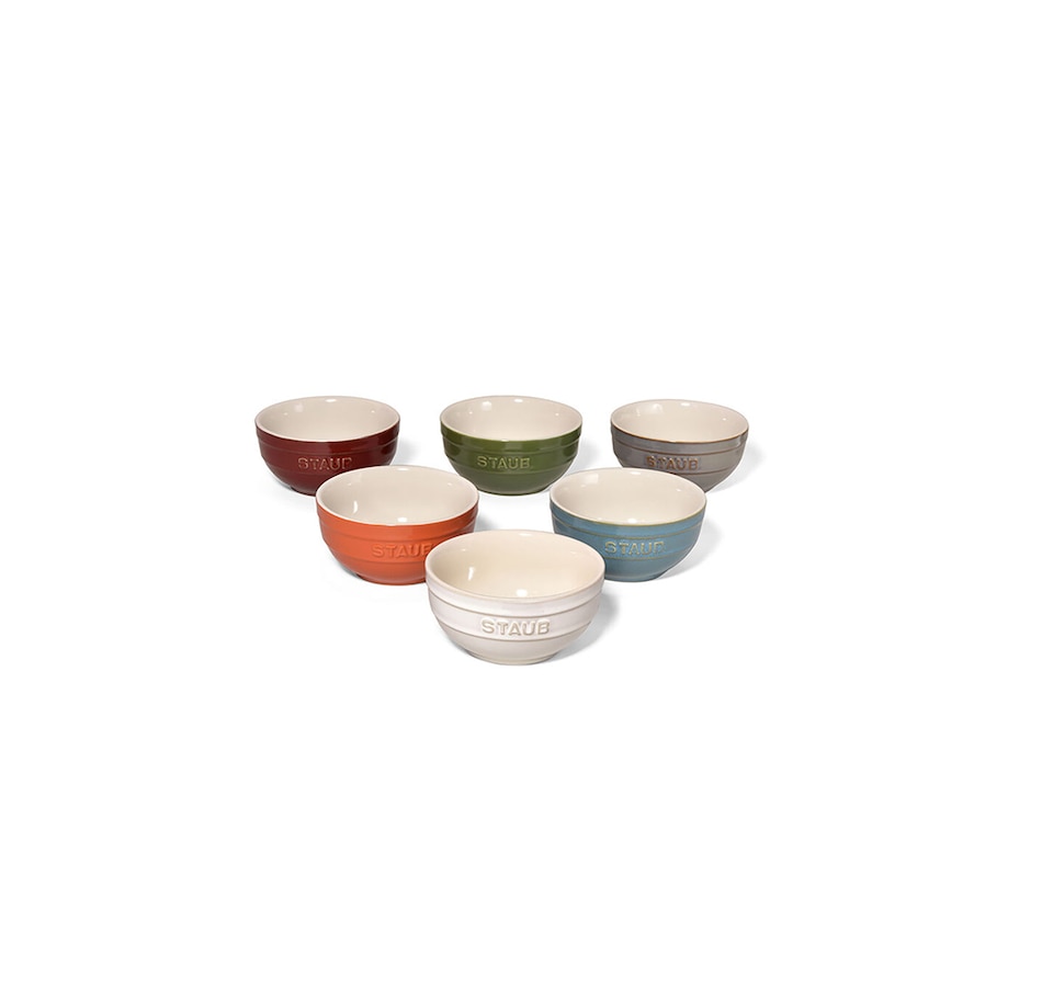 Image 716489.jpg, Product 716-489 / Price $99.99, Staub 6-Piece Ceramic Bowl Set from Staub on TSC.ca's Kitchen department