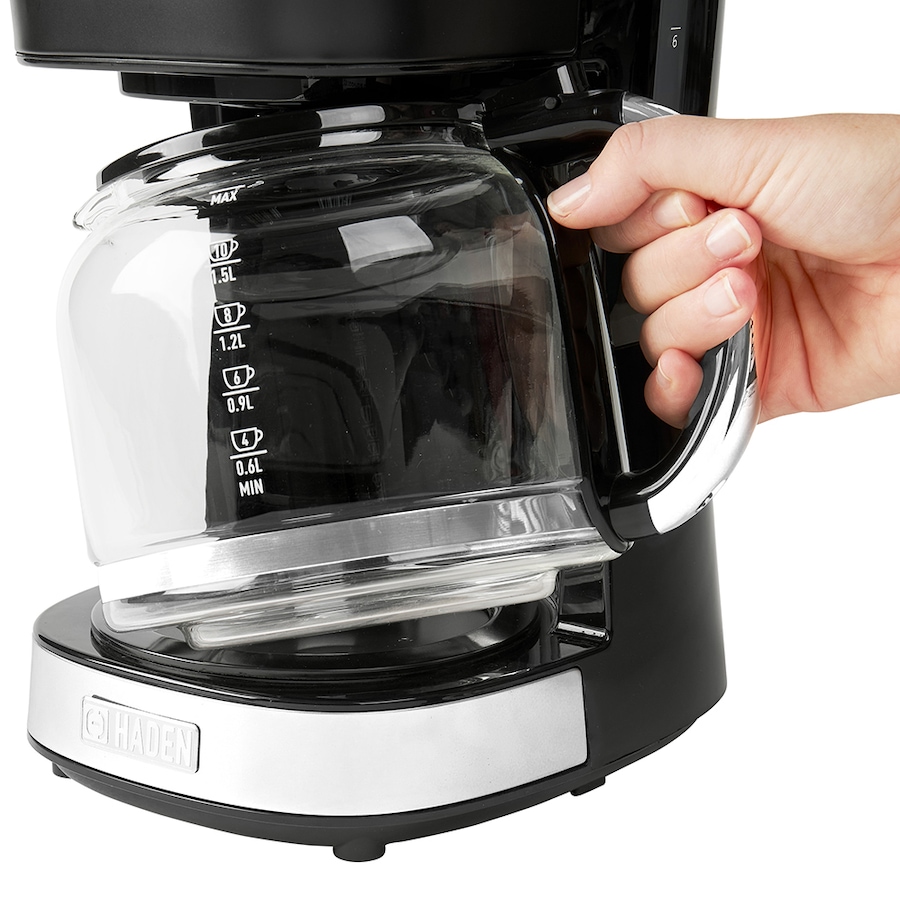 Image 716511_ALTMORE1.jpg, Product 716-511 / Price $119.99, Haden 12-Cup Programmable Coffee Maker (Black And Chrome) from Haden Appliances on TSC.ca's Kitchen department