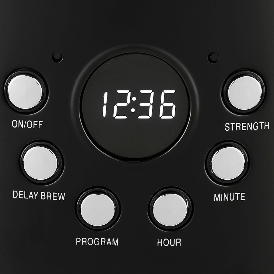Image 716511_ALTMORE4.jpg, Product 716-511 / Price $119.99, Haden 12-Cup Programmable Coffee Maker (Black And Chrome) from Haden Appliances on TSC.ca's Kitchen department