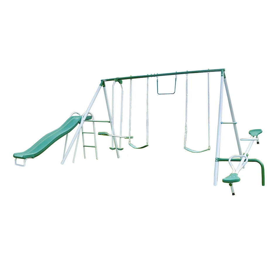 Image 716539.jpg, Product 716-539 / Price $329.99, Sportspower Live Oak Metal Swing Set from Sportspower on TSC.ca's Home & Garden department
