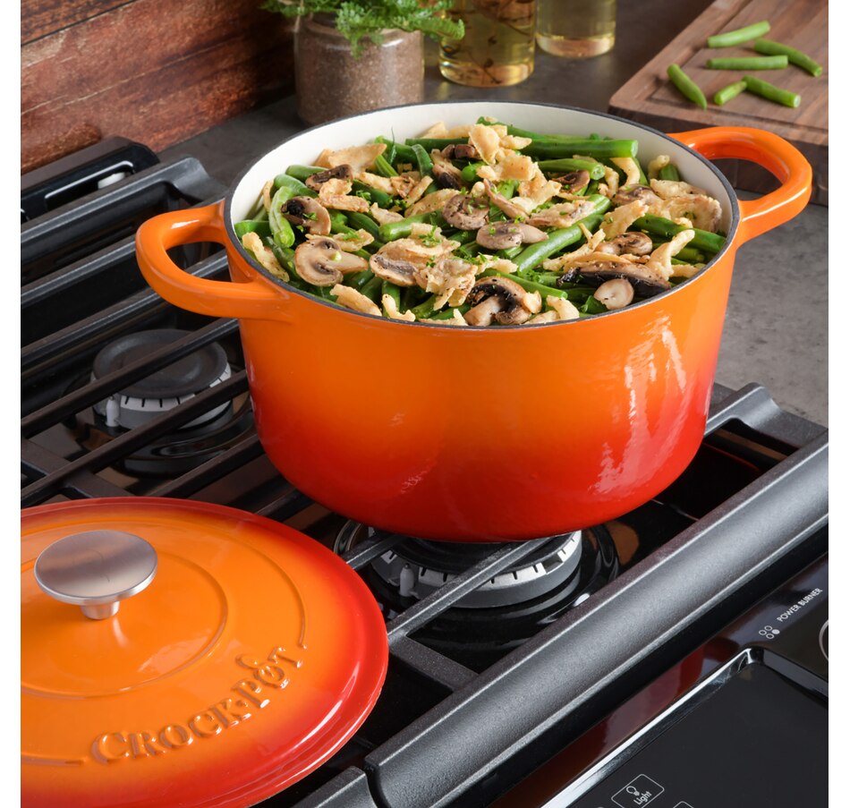 Image 716546_ALTMORE1.jpg, Product 716-546 / Price $114.99, Crock-Pot Artisan 5-Quart Enameled Cast Iron Dutch Oven with Lid, Round from Crock-Pot on TSC.ca's Kitchen department