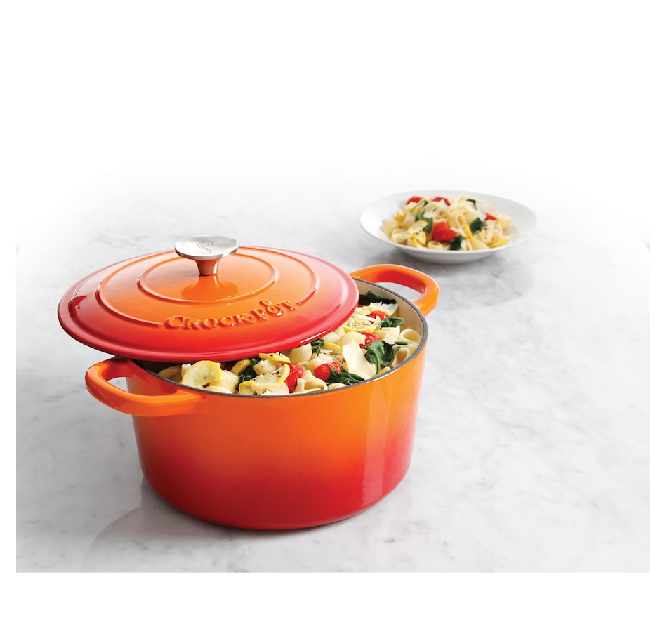 Image 716546_ALTMORE4.jpg, Product 716-546 / Price $114.99, Crock-Pot Artisan 5-Quart Enameled Cast Iron Dutch Oven with Lid, Round from Crock-Pot on TSC.ca's Kitchen department