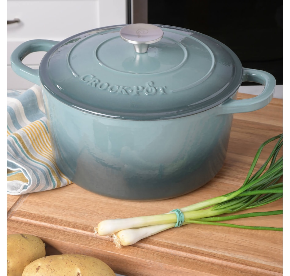 Image 716546_ALTMORE6.jpg, Product 716-546 / Price $114.99, Crock-Pot Artisan 5-Quart Enameled Cast Iron Dutch Oven with Lid, Round from Crock-Pot on TSC.ca's Kitchen department
