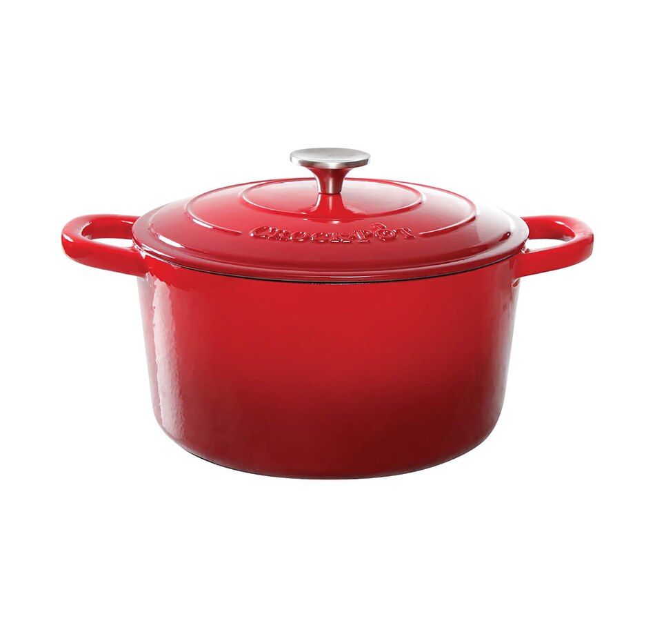 Image 716546_SLRD.jpg, Product 716-546 / Price $114.99, Crock-Pot Artisan 5-Quart Enameled Cast Iron Dutch Oven with Lid, Round from Crock-Pot on TSC.ca's Kitchen department