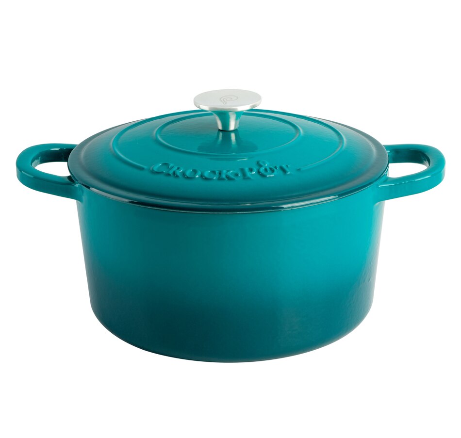 Image 716546_TELOE.jpg, Product 716-546 / Price $114.99, Crock-Pot Artisan 5-Quart Enameled Cast Iron Dutch Oven with Lid, Round from Crock-Pot on TSC.ca's Kitchen department