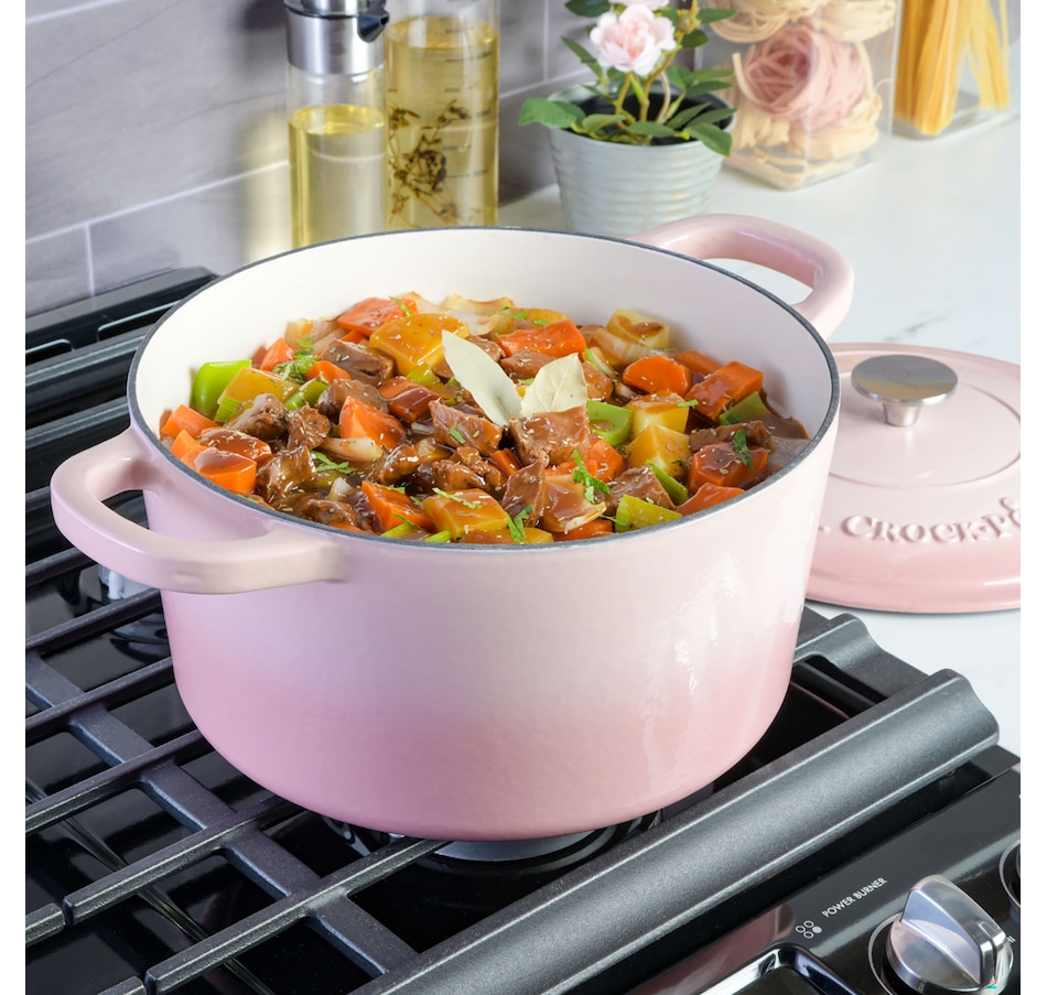 Image 716557_ALTMORE1.jpg, Product 716-557 / Price $159.99, Crock-Pot Artisan 7-Quart Enameled Cast Iron Dutch Oven with Lid, Round from Crock-Pot on TSC.ca's Kitchen department