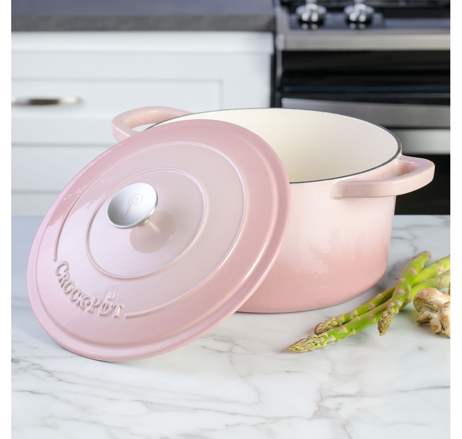 Image 716557_ALTMORE2.jpg, Product 716-557 / Price $159.99, Crock-Pot Artisan 7-Quart Enameled Cast Iron Dutch Oven with Lid, Round from Crock-Pot on TSC.ca's Kitchen department