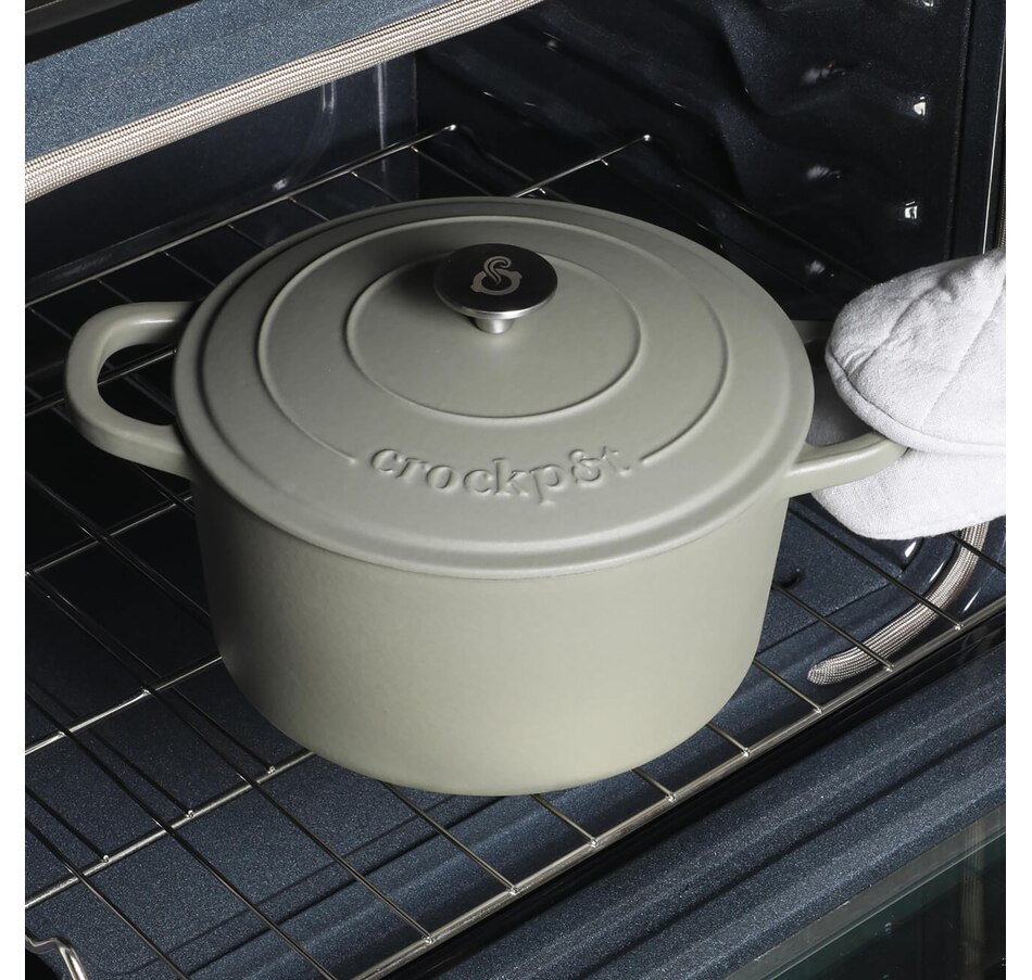 Image 716557_ALTMORE3.jpg, Product 716-557 / Price $159.99, Crock-Pot Artisan 7-Quart Enameled Cast Iron Dutch Oven with Lid, Round from Crock-Pot on TSC.ca's Kitchen department