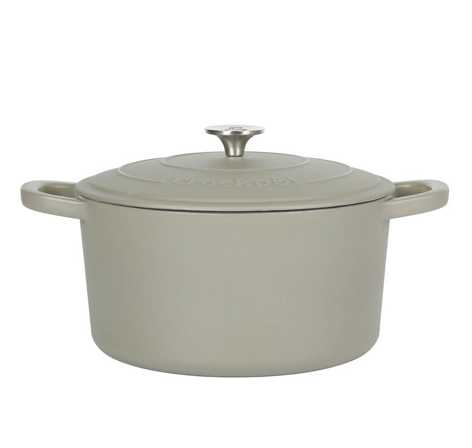 Image 716557_MATGN.jpg, Product 716-557 / Price $159.99, Crock-Pot Artisan 7-Quart Enameled Cast Iron Dutch Oven with Lid, Round from Crock-Pot on TSC.ca's Kitchen department