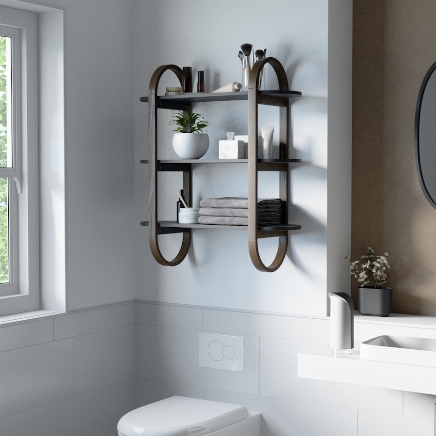 Image 716578_ALTMORE7.jpg, Product 716-578 / Price $130.00, Umbra Bellwood Wall Shelf from Umbra on TSC.ca's Home & Garden department