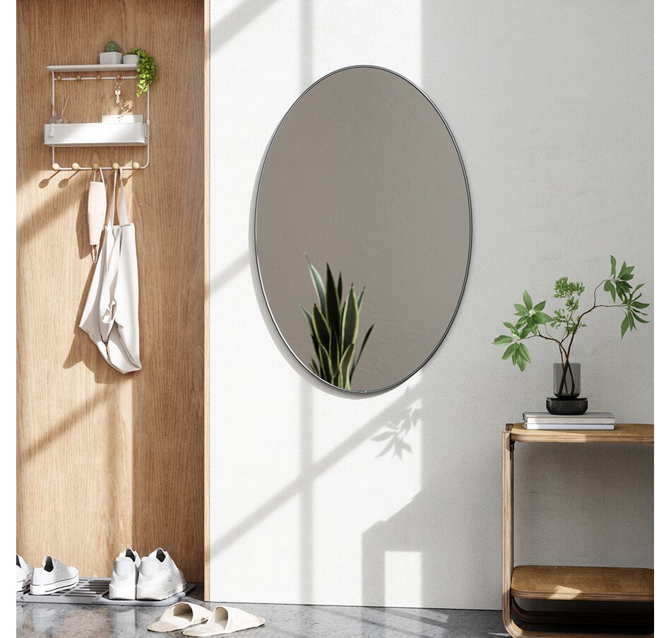 Home & Garden Décor Art & Wall Decor Mirrors Umbra Hubba Oval