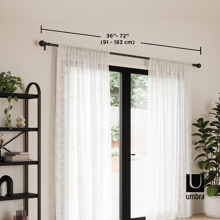 Image 716598_ALTMORE4.jpg, Product 716-598 / Price $35.00, Umbra Sita 1" Curtain Rod 36–72 from Umbra on TSC.ca's Home & Garden department
