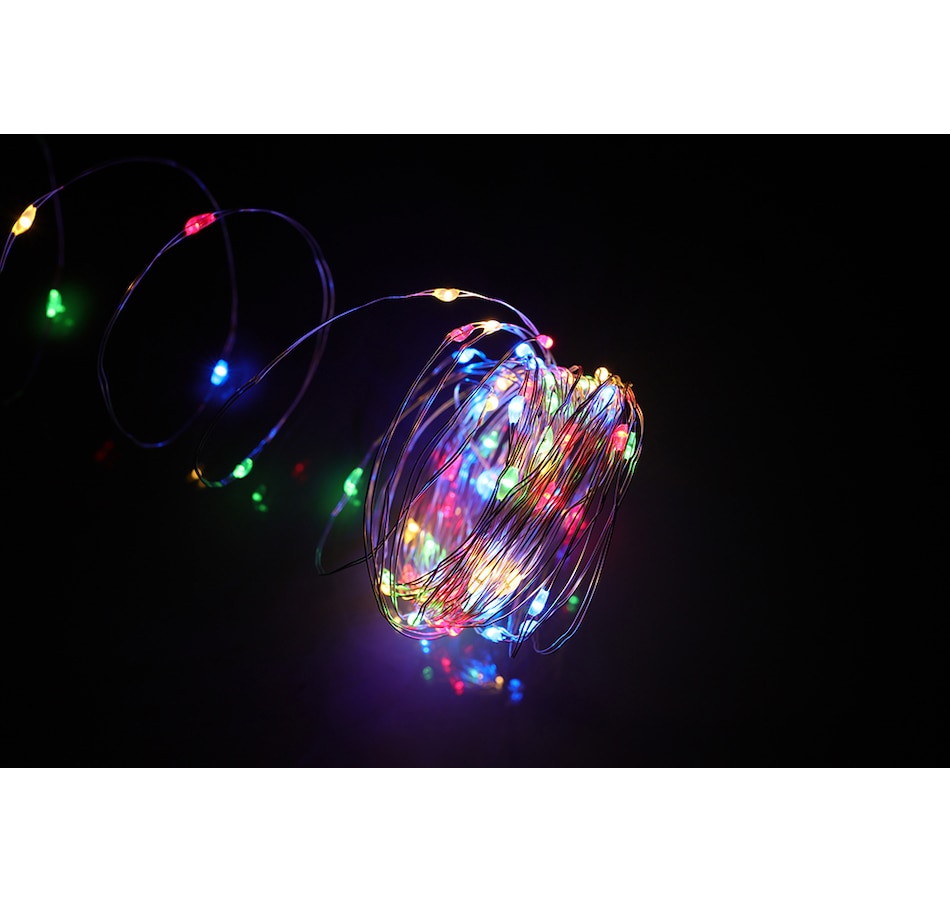 Image 716640_MTICO.jpg, Product 716-640 / Price $27.99, Fusion 100 LED String Light with 8 Functions (2-Pack) from Fusion/Moonrays on TSC.ca's Home & Garden department