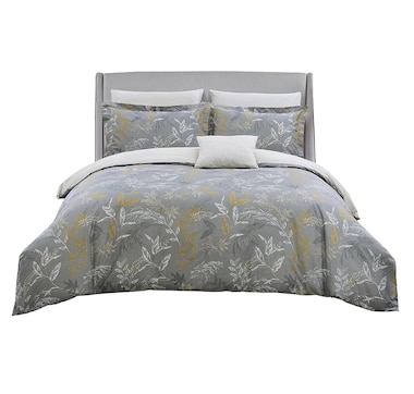 North Home Aurora 100% Cotton Duvet Cover Set (Four Pieces)
