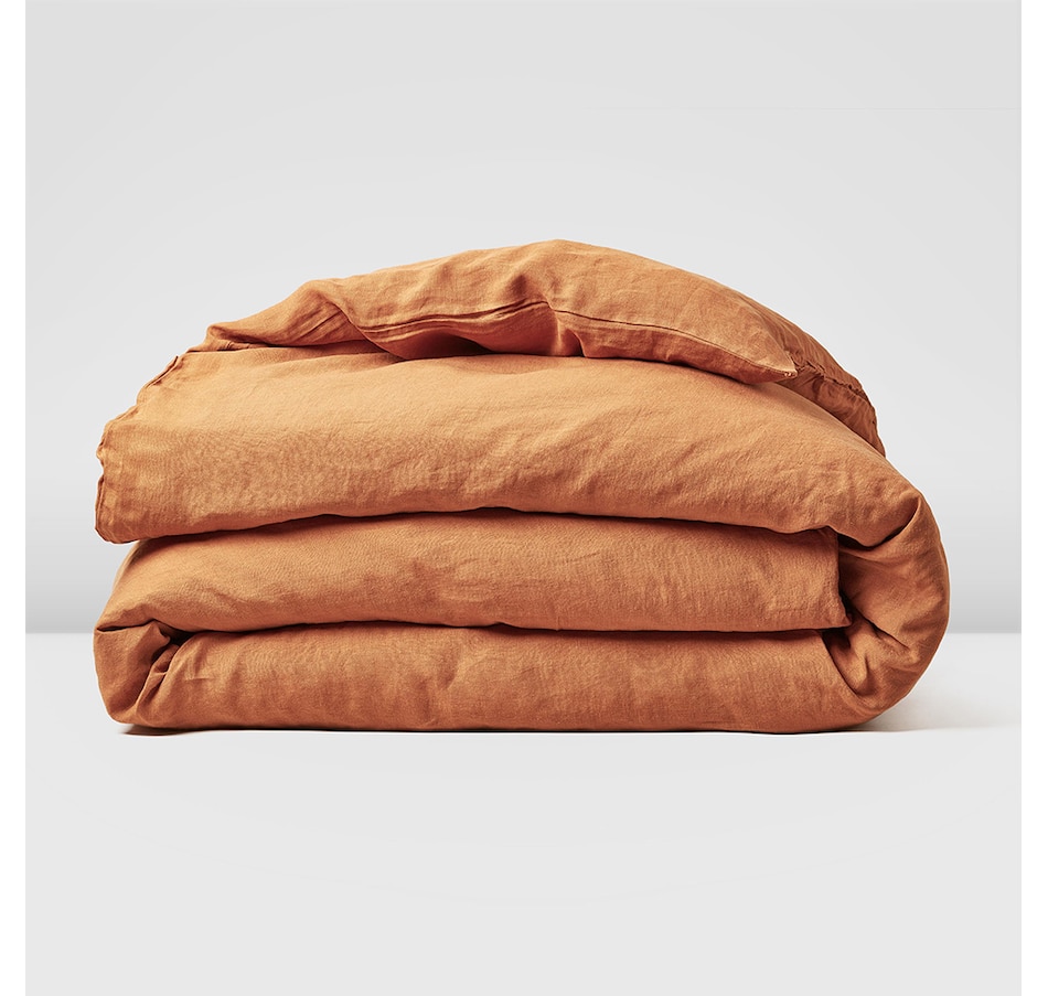 Image 716720_COP.jpg, Product 716-720 / Price $270.00 - $300.00, Silk And Snow Flax Linen Duvet Cover from Silk & Snow on TSC.ca's Home & Garden department