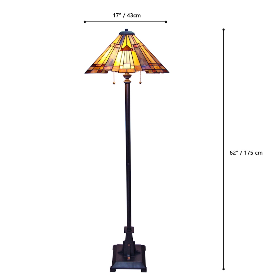 Image 716780_ALTMORE500.jpg, Product 716-780 / Price $407.99, Fine Art Lighting 62" Tiffany Floor Lamp from Fine Art Lighting on TSC.ca's Home & Garden department