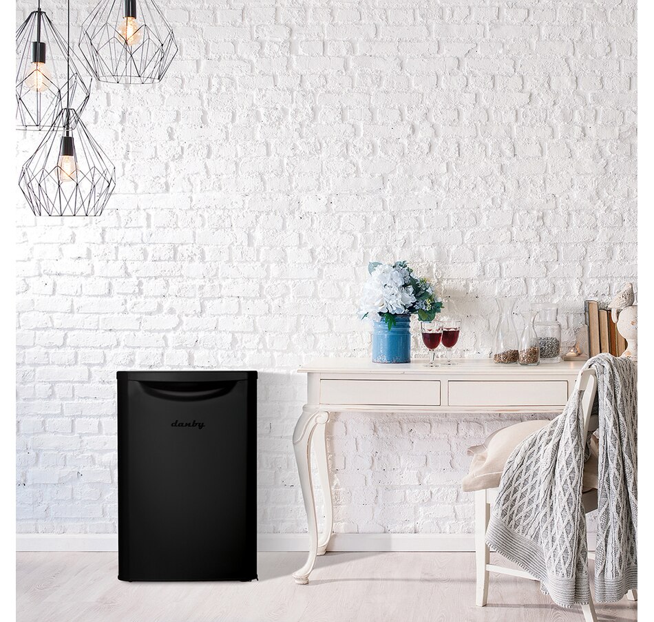 Kitchen Small Appliances Mini Fridges & Freezers Danby 2.6 cu. ft. Compact Fridge in Black