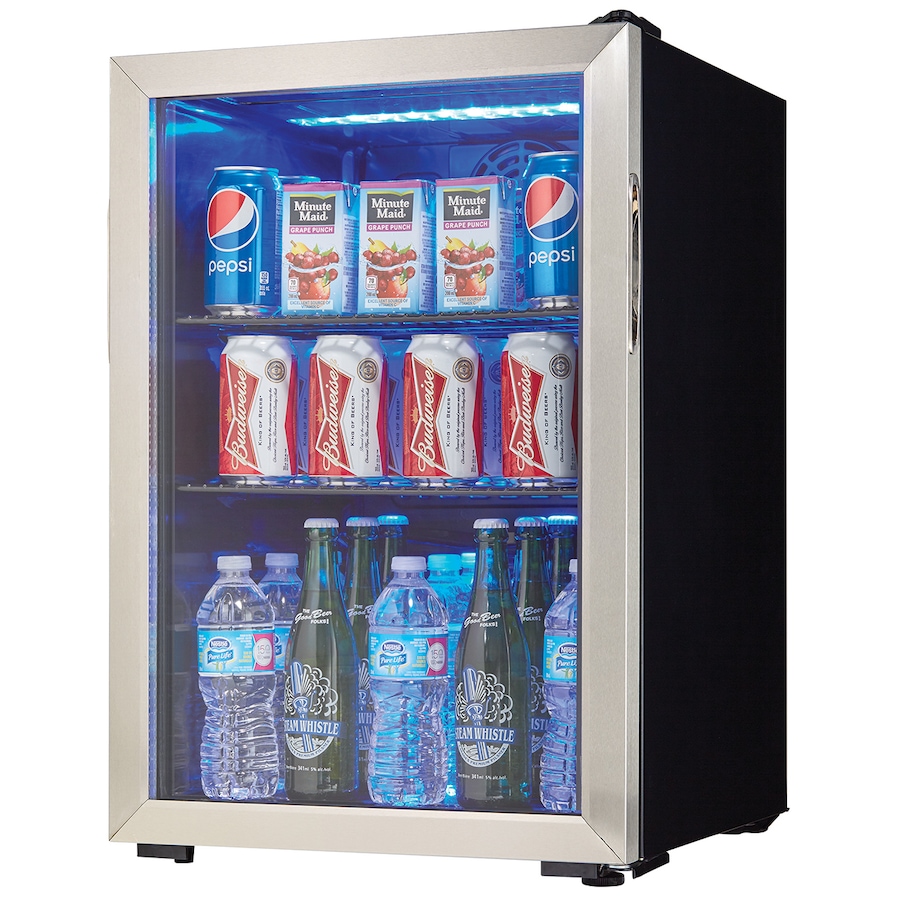 Image 716809.jpg, Product 716-809 / Price $329.99, Danby 2.6 cu. ft. Free-Standing Beverage Centre in Stainless Steel from Danby on TSC.ca's Kitchen department