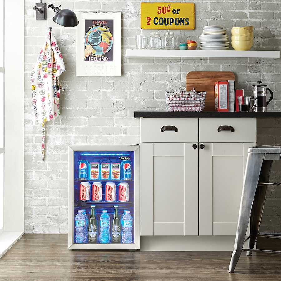 Image 716809_ALTMORE3.jpg, Product 716-809 / Price $329.99, Danby 2.6 cu. ft. Free-Standing Beverage Centre in Stainless Steel from Danby on TSC.ca's Kitchen department