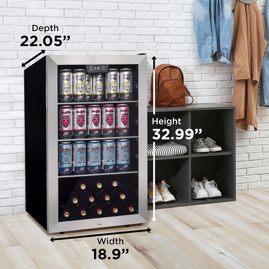 Image 716810_ALTMORE2.jpg, Product 716-810 / Price $639.99, Danby 4.5 cu. ft. Free-Standing Beverage Centre in Stainless Steel from Danby on TSC.ca's Kitchen department