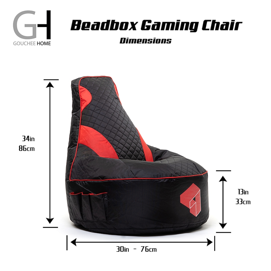 Image 716848_ALTMORE2.jpg, Product 716-848 / Price $312.99, Gouchee Home Beadbox Bean Bag Canadian-Made Gaming Chair from Gouchee Home on TSC.ca's Toys & Hobbies department