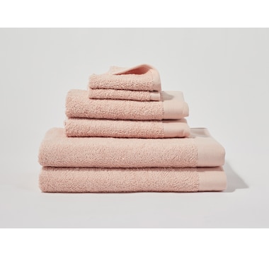 Silk and Snow Egyptian Cotton Towel 6-Piece Set
