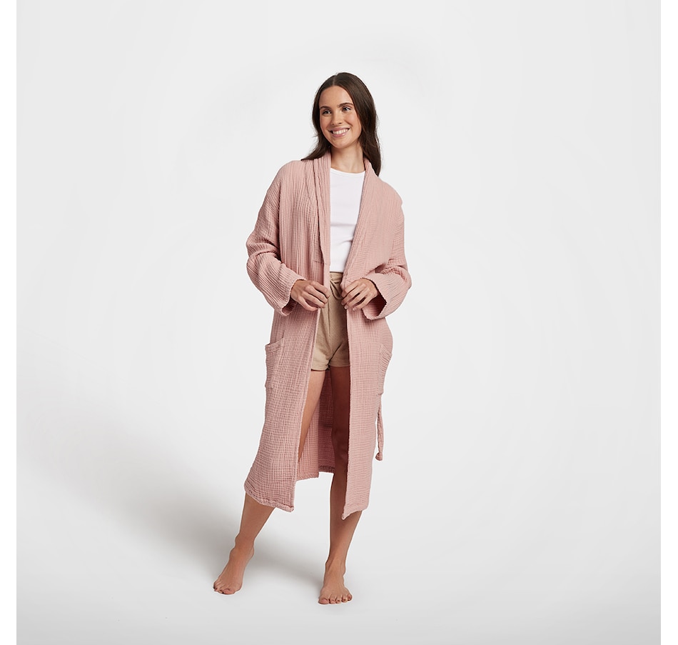 Clothing & Shoes - Pajamas & Loungewear - Robes - Silk and Snow Organic  Cotton Muslin Robe - Online Shopping for Canadians