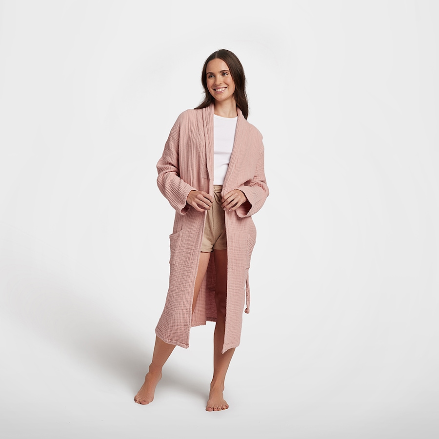 Image 716857_MYR.jpg, Product 716-857 / Price $104.00, Silk and Snow Organic Cotton Muslin Robe from Silk & Snow on TSC.ca's Fashion department