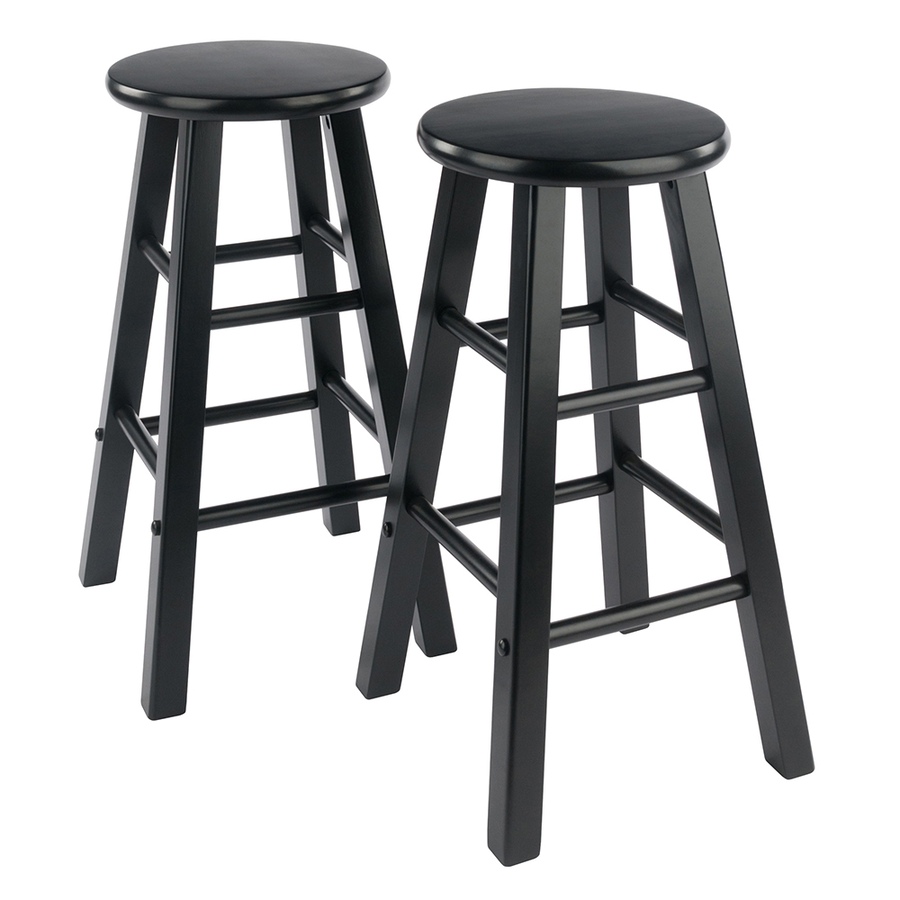 Image 716859_BLK.jpg, Product 716-859 / Price $99.99, Winsome Element Solid Wood Counter Stool Set (2-Piece) from Winsome on TSC.ca's Home & Garden department