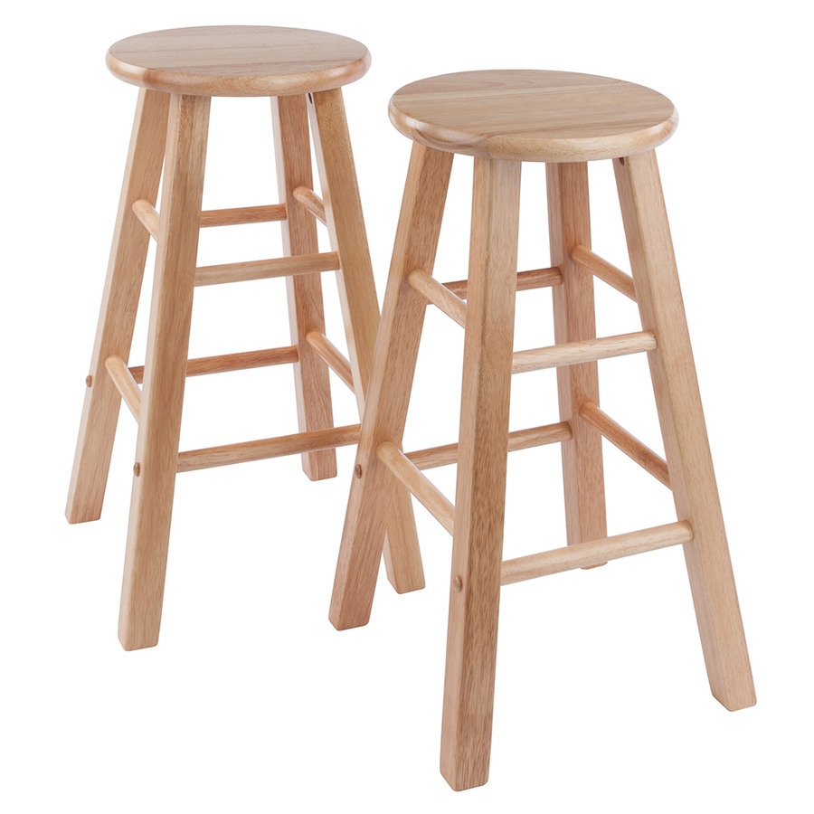 Image 716859_NAT.jpg, Product 716-859 / Price $99.99, Winsome Element Solid Wood Counter Stool Set (2-Piece) from Winsome on TSC.ca's Home & Garden department