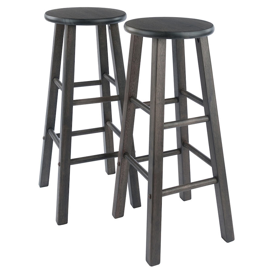 Image 716860_OYGRY.jpg, Product 716-860 / Price $104.99, Winsome Element Solid Wood Bar Stool Set (2-Piece) from Winsome on TSC.ca's Home & Garden department