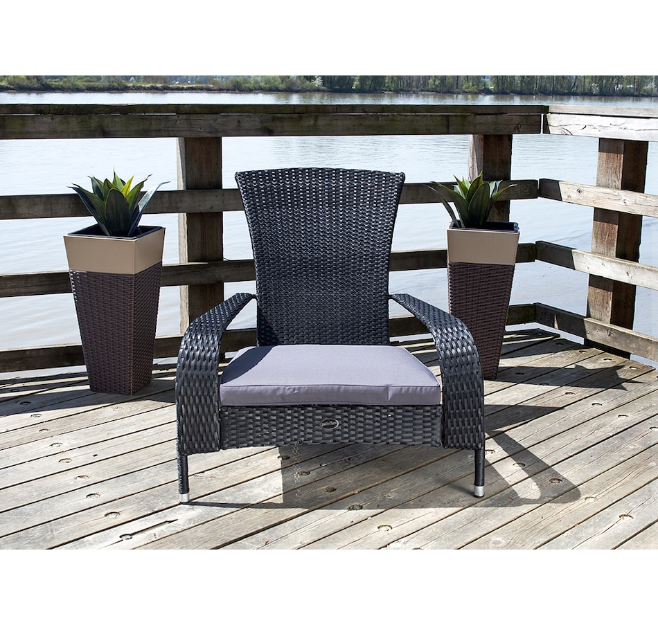 Image 716885_ALTMORE1.jpg, Product 716-885 / Price $133.00, Patioflare Muskoka Wicker Chair with Cushions from Patioflare on TSC.ca's Home & Garden department