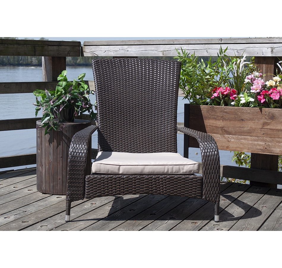 Image 716885_ALTMORE2.jpg, Product 716-885 / Price $133.00, Patioflare Muskoka Wicker Chair with Cushions from Patioflare on TSC.ca's Home & Garden department